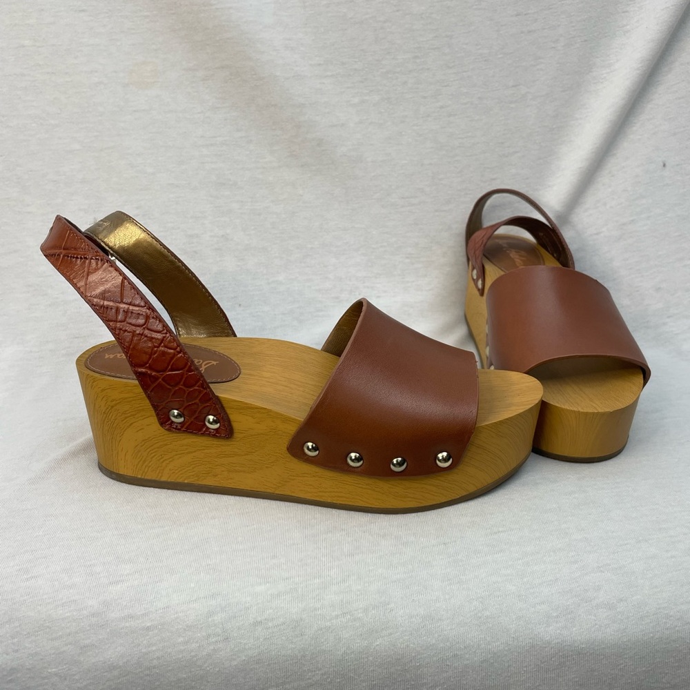 Brown, Sam Edelman sandles, clogs.  Size7